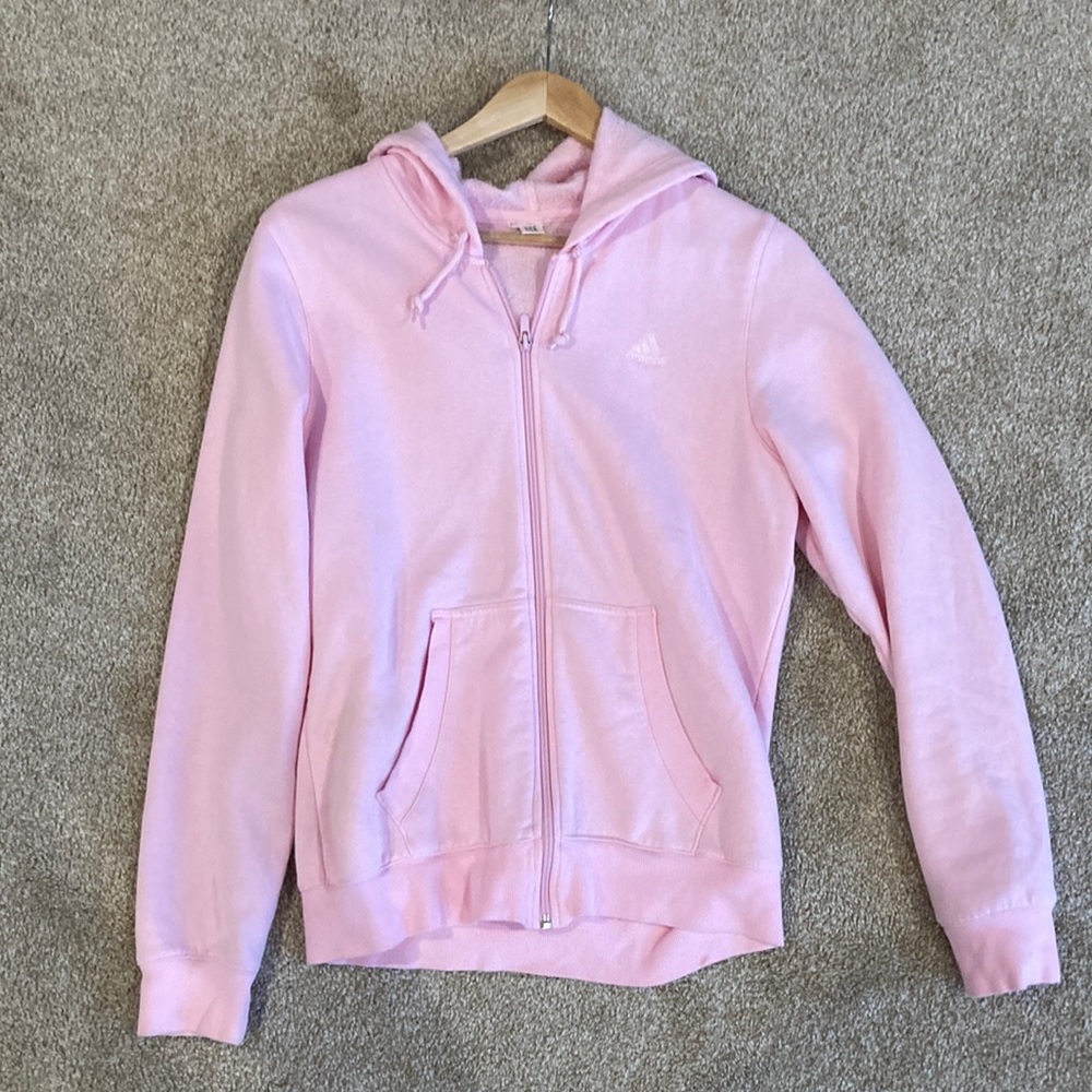 Adidas Women’s Full Zip Sweatshirt/Jacket, Size Medium